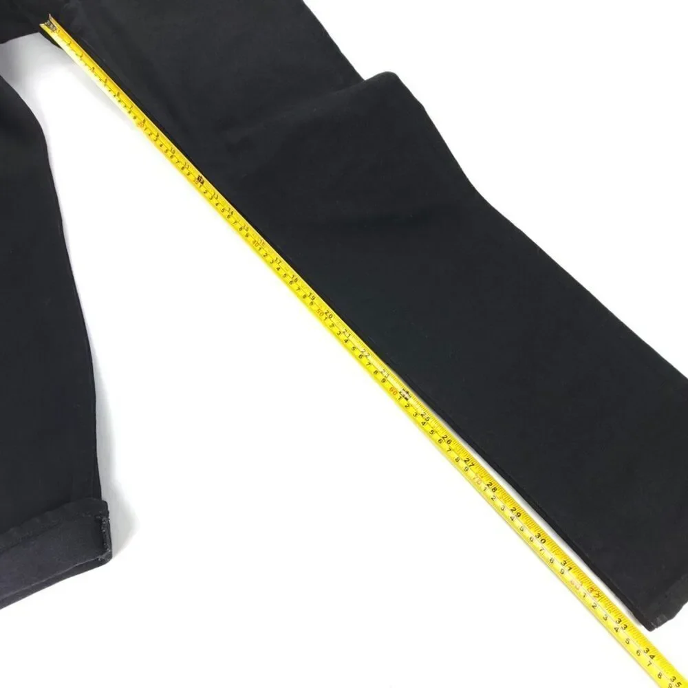 BUCK MASON Slim Fit Japanese Selvedge Jeans Black Denim Minimal Quiet Luxury 34